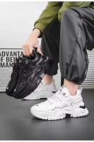 Nuevos zapatos blancos transpirables para hombre, zapatos deportivos y de ocio de suela gruesa versátiles de moda de estilo coreano para hombre - details 9