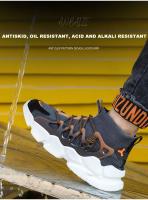 Zapatos De Trabajo De Seguridad Indestructibles Con Puntera De Acero, Botas Deportivas Transpirables Para Exteriores, Zapatillas De Deporte, Botas De Construcción De Seguridad - details 12