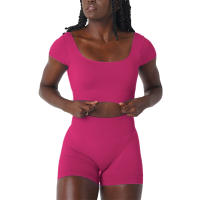 Sujetador Deportivo Sin Costuras Nvgtn New Serene Spandex Top para Mujer Mejora del Pecho Elástico Transpirable Underwear de Ocio y Deportes - details 37