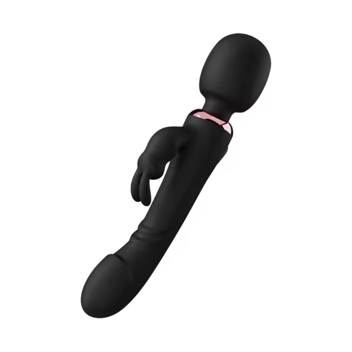 Vibrador de doble cabeza para mujeres, masajeador de masturbación para estimular el orgasmo del clítoris, productos sexuales para adultos, nuevo - 1
