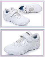 Competiciones de entrenamiento de baile blanco, calzado deportivo de tenis, zapatos de porristas. - details 0