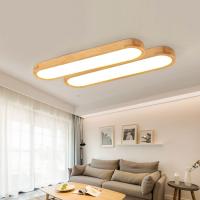 Tira de luz de techo de madera para sala de estar, accesorios de iluminación modernos para dormitorio, sala de estar, sala de estudio, pasillo - details 1