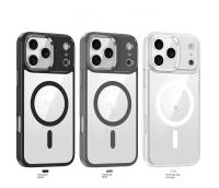 Funda Magnética Mate Translúcida de Lujo a Prueba de Golpes para iPhone 17 Air 13 14 15 16e 16 Pro para Carga Inalámbrica Magsafe - details 9