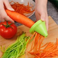 Trituradora en espiral multifunción para frutas y verduras, rallador, pelador, cortador en espiral, novedad - details 0