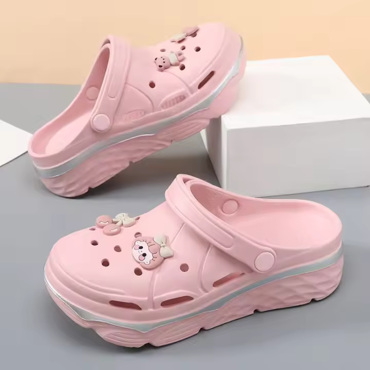 Sandalias Platas de Moda para Mujer Verano Suelas Gruesas Antideslizantes Comodas Transpirables - 1