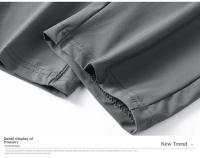 Pantalones de Seda Helada de Verano para Hombre Ropa de Trabajo de Estilo Holgado - details 24