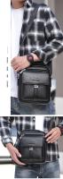 Canguro-Bolso de hombro Vintage para hombre, bandolera de cuero dividido, novedad de 2020 - details 10