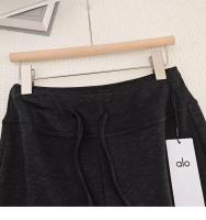 Pantalones de Yoga Alo Cómodos y Sueltos para Talla Grande Estilo Largo con Diseño de Baño - details 4