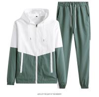 Traje deportivo de talla grande para hombre y mujer, ropa deportiva informal para correr, chaqueta - details 2
