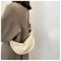 Bolso de Pecho de Mujer de Color Sólido Gran Capacidad Diseño de Luna Completa - details 3