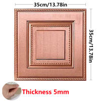 Pegatinas de Pared de Agua Impermeables Autoadhesivas Engrosadas Decoración de Habitación 35x35cm - details 10