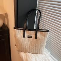 Elegante bolso de paja tejido de verano, bolso de hombro de paja informal bohemio, bolso de mano de playa de ocio para damas/niñas - details 15