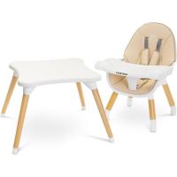 Silla de Comedor para Bebé de 6 Meses a 3 Años - Carga Máxima 15 kg - Trona o Silla 2 en 1 + Mesa - Bandeja Regulable - Gris - details 10