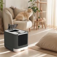 Caja de Arena para Gatos de Gran Capacidad Diseño Cerrado Desodorizado - details 4