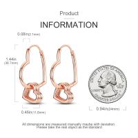 Pendientes de aro circulares de Plata de Ley 925 de Color dorado, pendientes dorados aptos para dijes originales, joyería fina Diy para mujeres a la moda - details 8