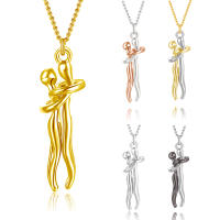 Regalo Creativo de Rosa – Oso de Rosa Giratorio 360° con Collar Colgante de Abrazo para Navidad y San Valentín - details 14