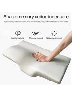 Almohada de algodón con memoria de rebote lento para el cuello, Cervical antirronquidos cojín de partición, memoria de rebote lento - details 4