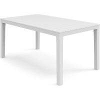 Polipropileno, Mesa Comedor Exterior, Acabado en Blanco, Medidas - details 3