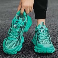 Dropshipping Logo 2025 correr de moda para hombres estilo Casual para caminar zapatos deportivos gruesos de diseñador transpirables - details 10