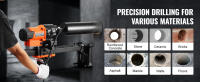 SucceBuy Máquina perforadora de núcleo, diámetro de perforación, húmedo/seco, sin sello de agua, para hormigón, ladrillo, mármol - details 4