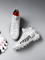 Uñas altas rotas, zapatos largos de entrenamiento de césped artificial, zapatos de fútbol profesional - details 2