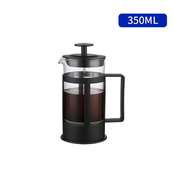 Cafetera de prensa francesa de acero inoxidable grueso, tetera para elaboración de cerveza, sin óxido - 1