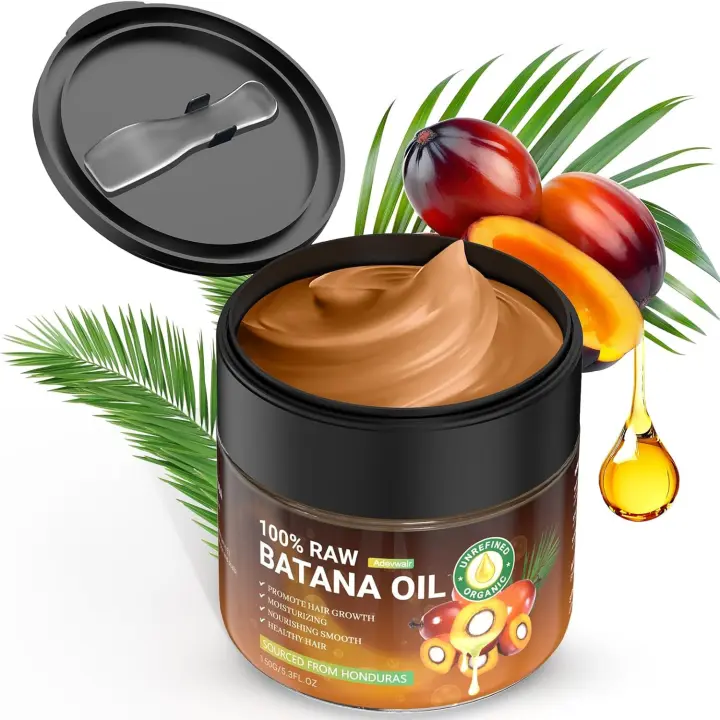 Aceite Adevwair na para el crecimiento del cabello - Dr Sebi Ingredientes naturales orgánicos 100% puros de Honduras previene la caída, mejora el grosor, - 1