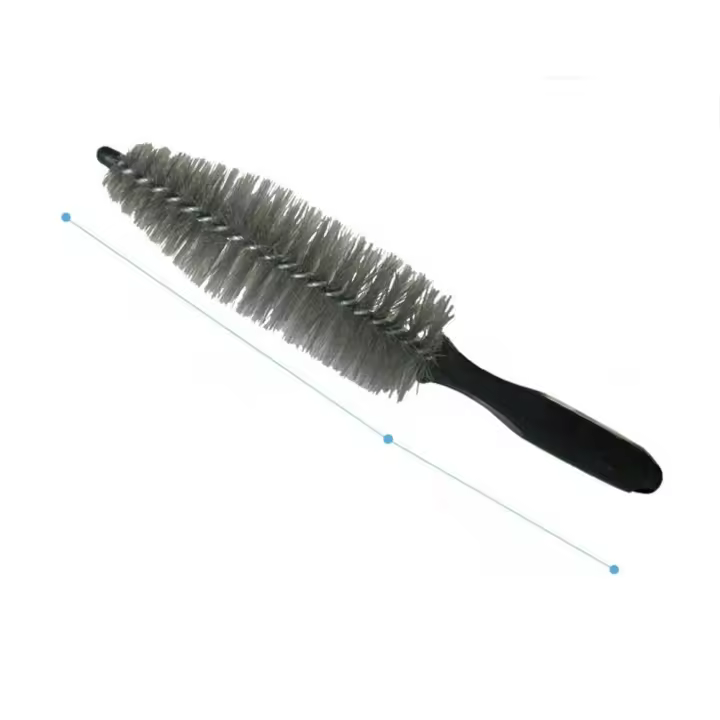 Cepillo Profesional Para Limpieza De Ruedas De Motocicleta Y Coche Herramienta De Limpieza Para Neumáticos Seco Y Húmedo Accesorios De Limpieza De Ruedas - 1