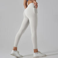 Leggings de Gimnasio Hmidou Pantalones de Yoga de Cintura Alta para Mujeres con Bolsillos - details 2