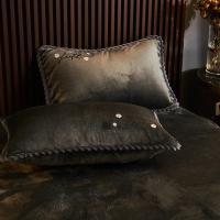 Funda nórdica suave y cálida de terciopelo de leche azul, manta de felpa de doble cara, ropa de cama de lujo, tamaño Queen, invierno, nuevo - details 25