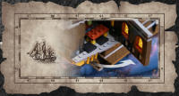 Pirate Ship Closable Cabin