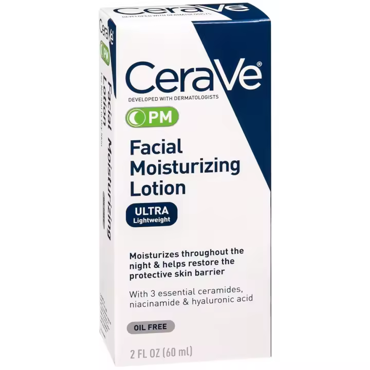 CeraVe Loción Hidratante Facial PM Spf # 30 2 onzas (60 ml) - 1