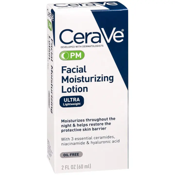 CeraVe Loción Hidratante Facial PM Spf # 30 2 onzas (60 ml) - 1