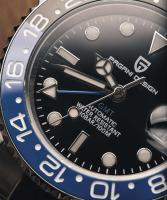 Reloj automático PAGANI DESIGN de ​​lujo Premium nuevo Japón NH34 GMT con cristal de zafiro mecánico con revestimiento AR para hombre reloj masculino - details 12