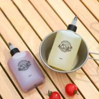 Tanque de aceite para acampar, botella sellada portátil, dispensador de contenedores de condimentos para exteriores, accesorios para barbacoa - details 1