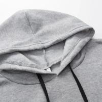 Chándal deportivo informal para mujer con capucha y sudadera negra a rayas y cómodos pantalones de cintura alta talla S-3XL - details 10