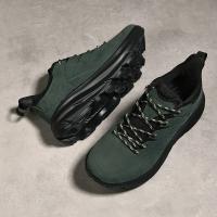 Zapatillas de Correr Antideslizantes de Cuero Nubuck Calzado Deportivo Casual para Hombres - details 26