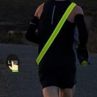 Correa LED Parpadeante de Alta Visibilidad Gear de Seguridad Nocturna para Correr, Pedalear, Senderismo, Jogging Material de Nylon y Poliamida Para Hombres y Mujeres - details 5
