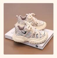 Zapatos deportivos para niños y niñas, zapatillas informales con cordones, malla de aire transpirable, otoño e invierno, 2024 - details 8