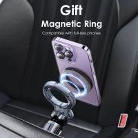 Soporte magnético para teléfono: soporte giratorio ajustable de 360 ° para coche para todos los teléfonos, adecuado para Android, Samsung y Apple - details 4