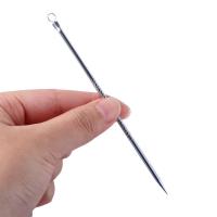 Limpiador de poros de 12 Cm, herramienta de belleza, removedor de espinillas y comedones de acero inoxidable, Extractor de imperfecciones de acné y espinillas - details 6