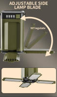 Lampara camping solar camping plegable al aire libre Portátil multifunción Faroles carpa - details 3