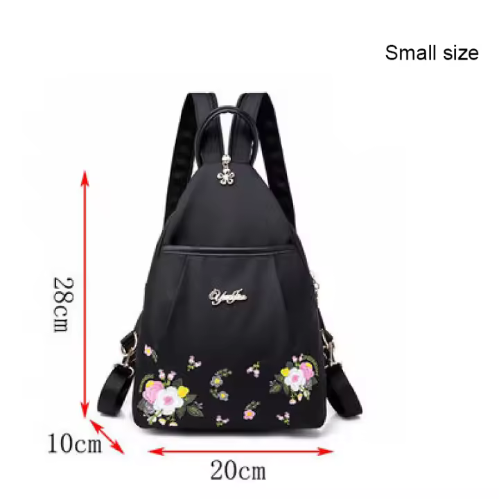 Mochila con estampado para mujer, morral multifuncional de gran capacidad, portátil, de viaje, duradero, a la moda, novedad - 1