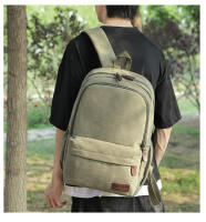 Bolsa de montañismo Mochila informal de lona Mochila para estudiantes universitarios de gran capacidad masculina Mochila impermeable para computadora Mochila de viaje al aire libre - details 23