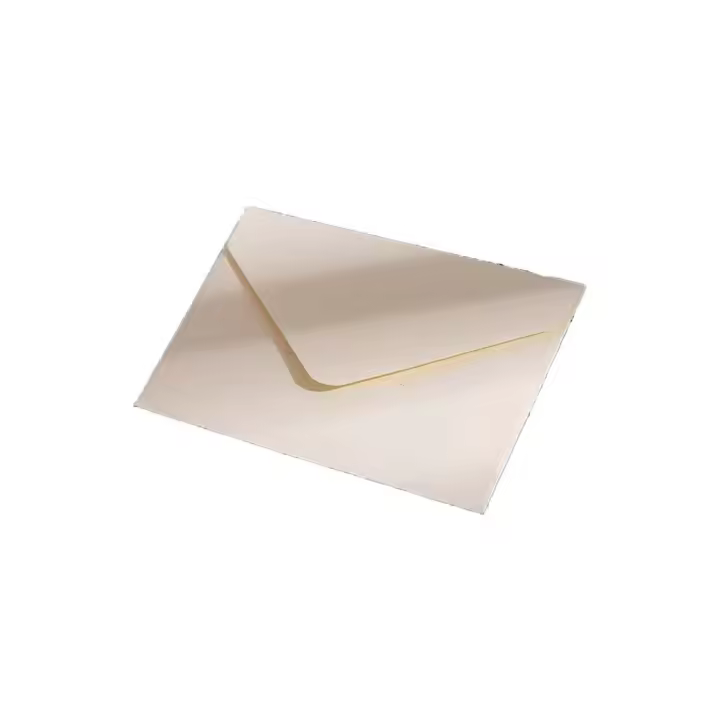 Cubierta de tarjeta de invitación de boda, carta de papel, papelería, ventana, sobre, sobre de papel pequeño, tarjetero, sobre Kraft en blanco - 1