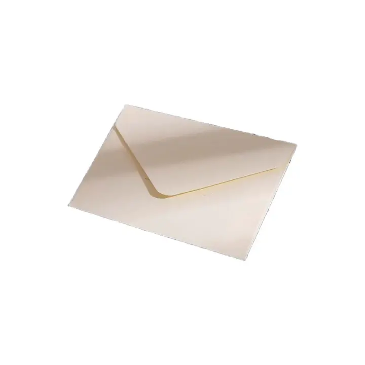 Cubierta de tarjeta de invitación de boda, carta de papel, papelería, ventana, sobre, sobre de papel pequeño, tarjetero, sobre Kraft en blanco - 1