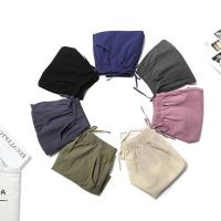 Pantalones cortos de lino y algodón para mujer Pantalones cortos de entrenamiento informales - details 2
