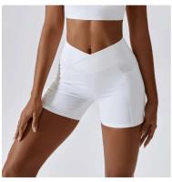 Shorts de Cintura Cruzada para Mujer Ouwu Comodidad en Gimnasio, Yoga, Correr, Entrenamiento - details 13