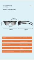 Nuevo auricular Bluetooth inteligente gafas Bluetooth inalámbricoF06Bluetooth protección solar protección para los ojos gafas - details 8
