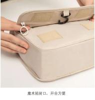 Bolsa de Higiene Viajera Plegable Impermeable Organizadora de Cosméticos con Gancho Colgante - details 8